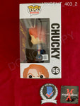 VINCENT_403 - Child's Play 56 Chucky Funko Pop! Autographed By Alex Vincent