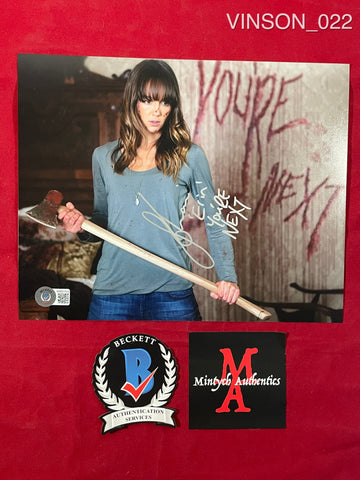 VINSON_022 - 8x10 Photo Autographed By Sharni Vinson