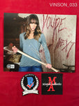 VINSON_033 - 8x10 Photo Autographed By Sharni Vinson