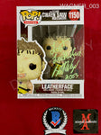 WAGNER_003 - The Texas Chainsaw Massacre 1150 Leatherface Funko Pop! Autographed By Brett Wagner