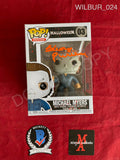 WILBUR_024 - Halloween 03 Michael Myers Funko Pop! Autographed By George Wilbur