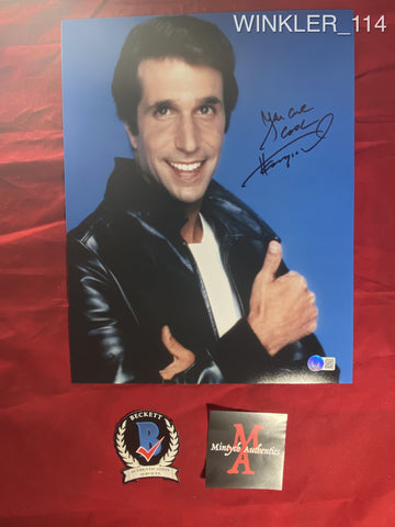 WINKLER_114 - 11x14 Photo Autographed By Henry Winkler