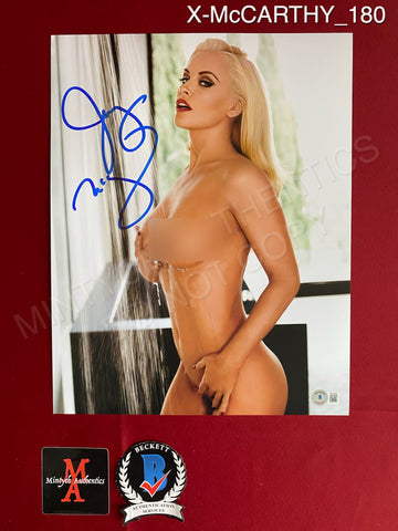 X-McCARTHY_180 - 11x14 Photo Autographed By Jenny McCarthy