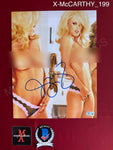 X-McCARTHY_199 - 11x14 Photo Autographed By Jenny McCarthy