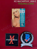 XC-McCARTHY_009 - Playboy Trading Card Autographed By Jenny McCarthy