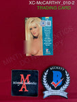 XC-McCARTHY_010 - Playboy Trading Card Autographed By Jenny McCarthy