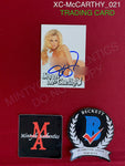 XC-McCARTHY_021 - Playboy Trading Card Autographed By Jenny McCarthy