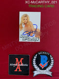 XC-McCARTHY_021 - Playboy Trading Card Autographed By Jenny McCarthy