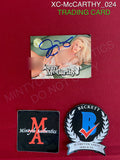 XC-McCARTHY_024 - Playboy Trading Card Autographed By Jenny McCarthy