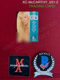 XC-McCARTHY_031 - Playboy Trading Card Autographed By Jenny McCarthy