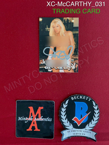 XC-McCARTHY_031 - Playboy Trading Card Autographed By Jenny McCarthy