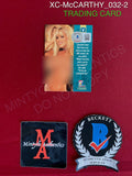 XC-McCARTHY_032 - Playboy Trading Card Autographed By Jenny McCarthy