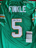 YOUNG_001 - Ray Finkle Custom Jersey Autographed By Sean Young